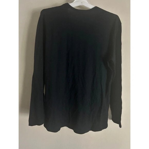 Segments Womens Base Layer Top size XXL Black Merino Wool Long Sleeve Tee - Picture 2 of 6